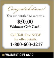 Walmart - $50 Free Gift Card, Magazine Subscriptions